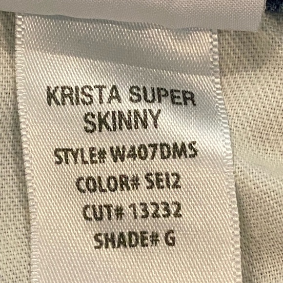 👖Hudson • women’s super skinny distressed jeans • 24 • EUC - Picture 14 of 14